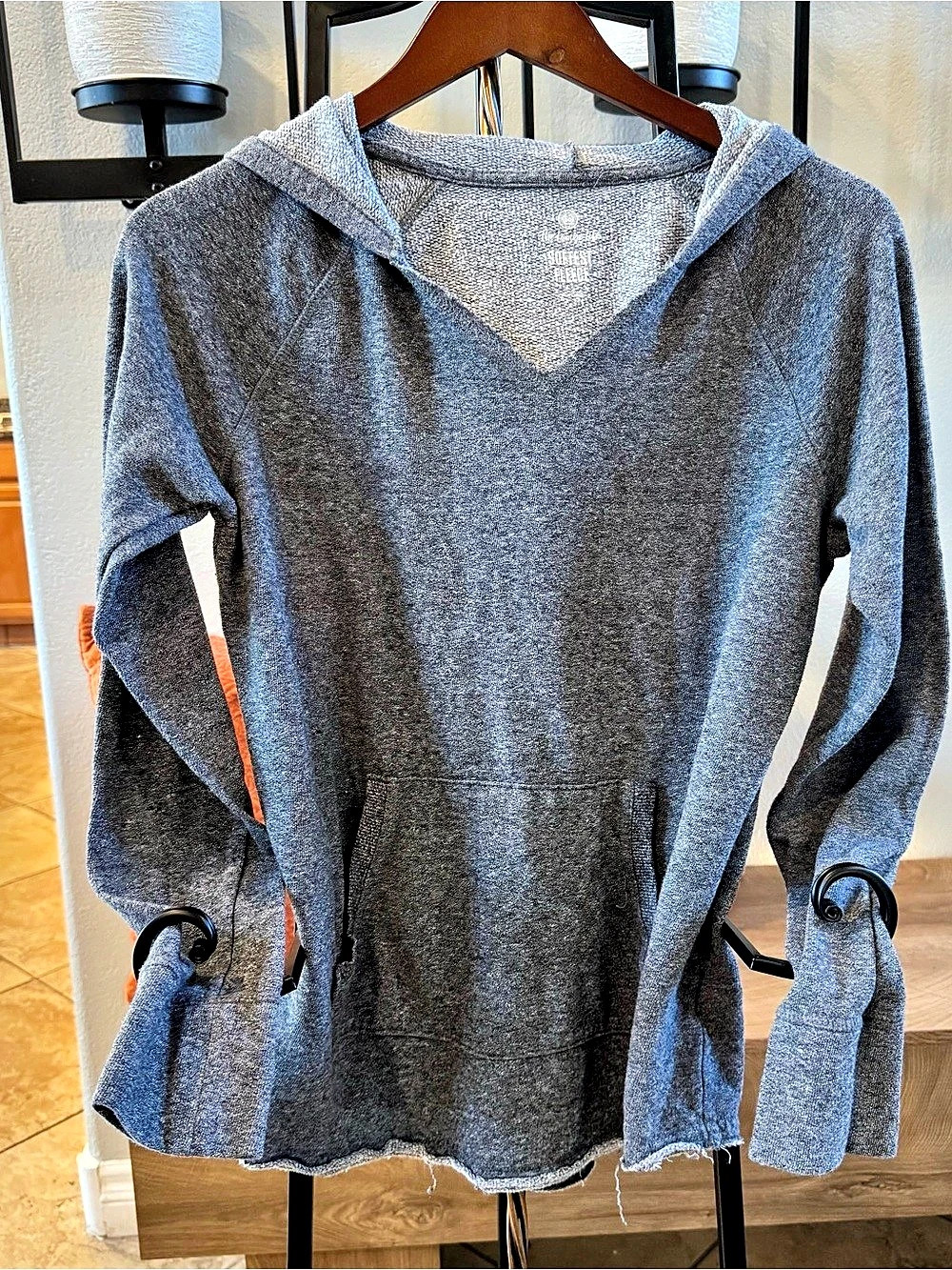 So Softest Fleece -The Lounge Life Pullover Hoodie in Gray